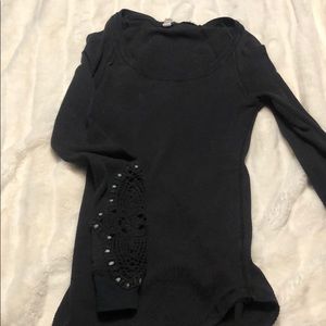 We the free Free People long sleeve with cool arms